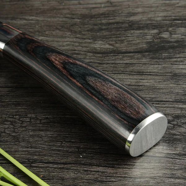 home & garden : Damascus Japanse Messenset RVS - 2-delig: 8 Inch Broodmes & Koksmes in van Pantino