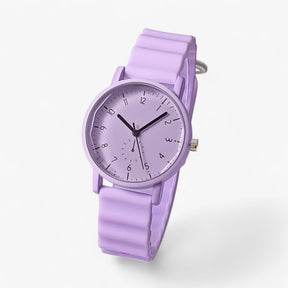 Watches : Horloge Beige - Jelly Watch - Stijlvol Golfhorloge met Siliconen Band in van Pantino