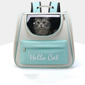 pets : Katten Rugzak Groen - Ademend Oxford Outdoor - Oxford Nylon in van Pantino