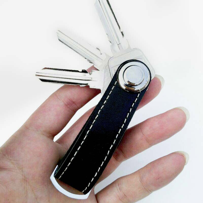 Key Organizer : Leather Key Organizer Leer in van Pantino