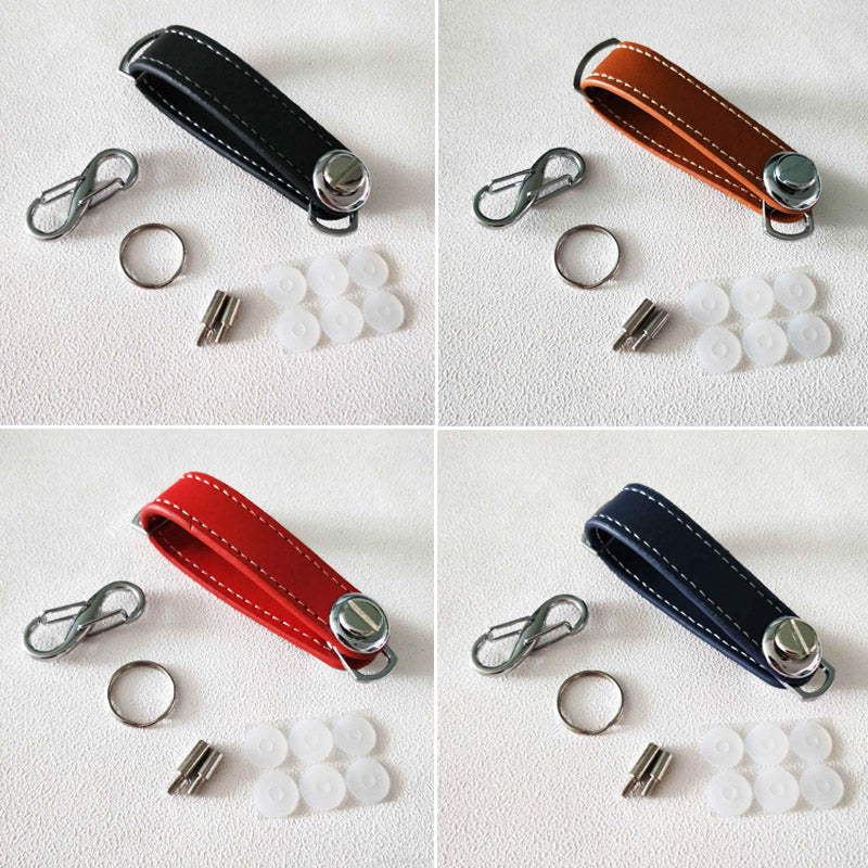 Key Organizer : Leather Key Organizer Leer in van Pantino