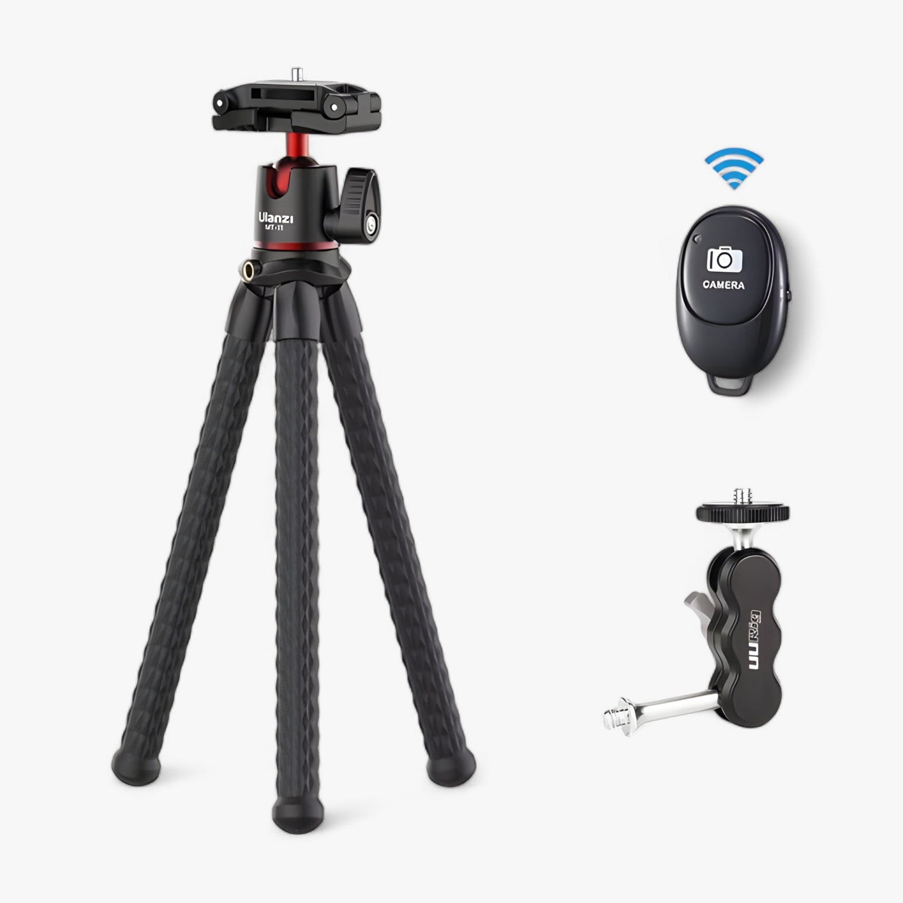 gadgets : FlexiGrip - Octopus Statief - Veelzijdige Steun voor Camera's en Telefoons in MT-11 arm kit van Pantino