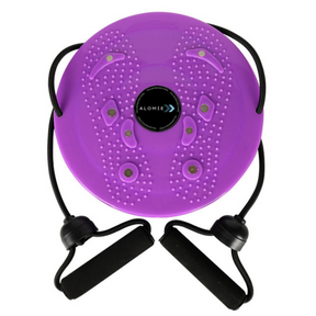 other : Taille Draaitrainer Pasblauw - Thuis Fitness Lichaamsvorm - Kunststof in Violet Kracht van Pantino