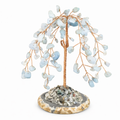 Kristallen Boom des Levens Beeldje - Feng Shui Decoratie voor Bureau & Thuis