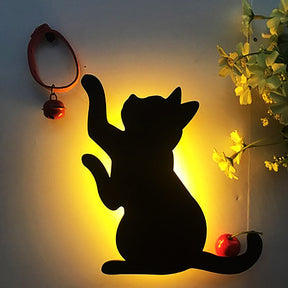 gadgets : Motion-Sensor Kattenlamp - LED Nachtlampje - Bewegingssensor in van Pantino