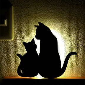 gadgets : Motion-Sensor Kattenlamp - LED Nachtlampje - Bewegingssensor in van Pantino