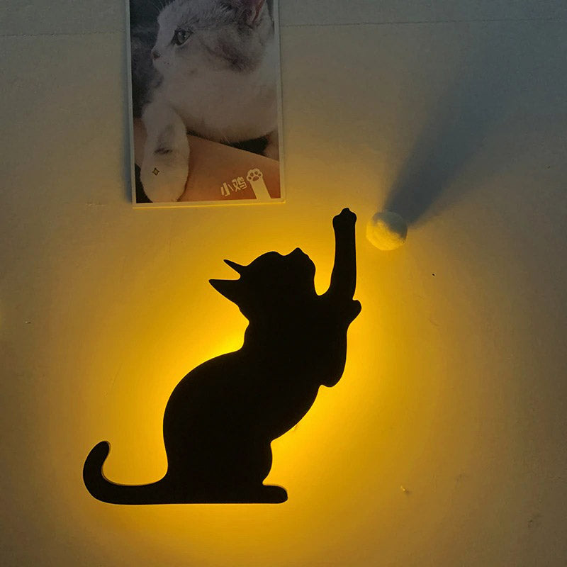 gadgets : Motion-Sensor Kattenlamp - LED Nachtlampje - Bewegingssensor in van Pantino