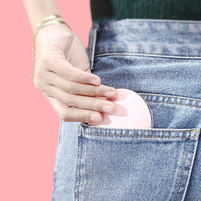 Portable Mirror : Portable Led Mirror - Roze in van Pantino