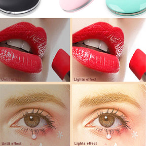 Portable Mirror : Portable Led Mirror - Roze in van Pantino