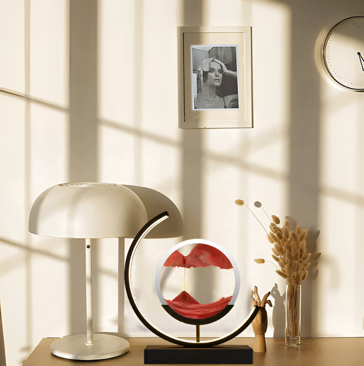 LED Zandkunst Tafellamp – Bewegend Zand Design