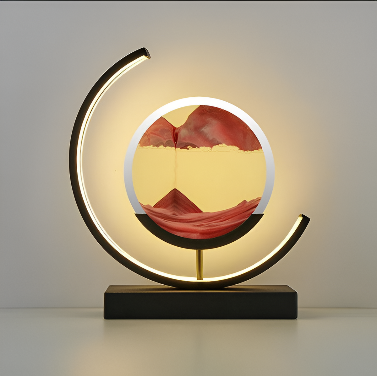 LED Zandkunst Tafellamp – Bewegend Zand Design