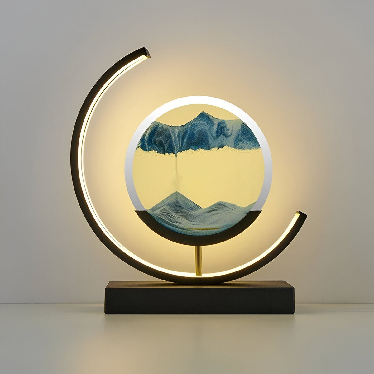LED Zandkunst Tafellamp – Bewegend Zand Design