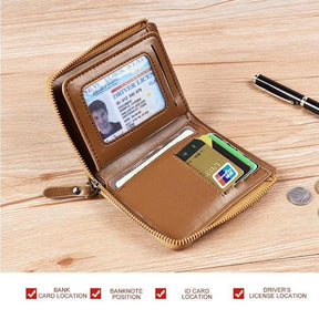 bags : Rfid Safety Wallet - Een Compacte en Veilige Portefeuille - Khaki in van Pantino
