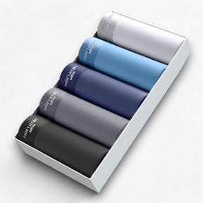 Men's Boxer Briefs : Dames Hipster Onderbroeken Multipack (Zwart/Wit/Nude) - Naadloos Katoen Mix voor Ademend Comfort in Blauw-grijs-groen-roze-lichtblauw van Pantino