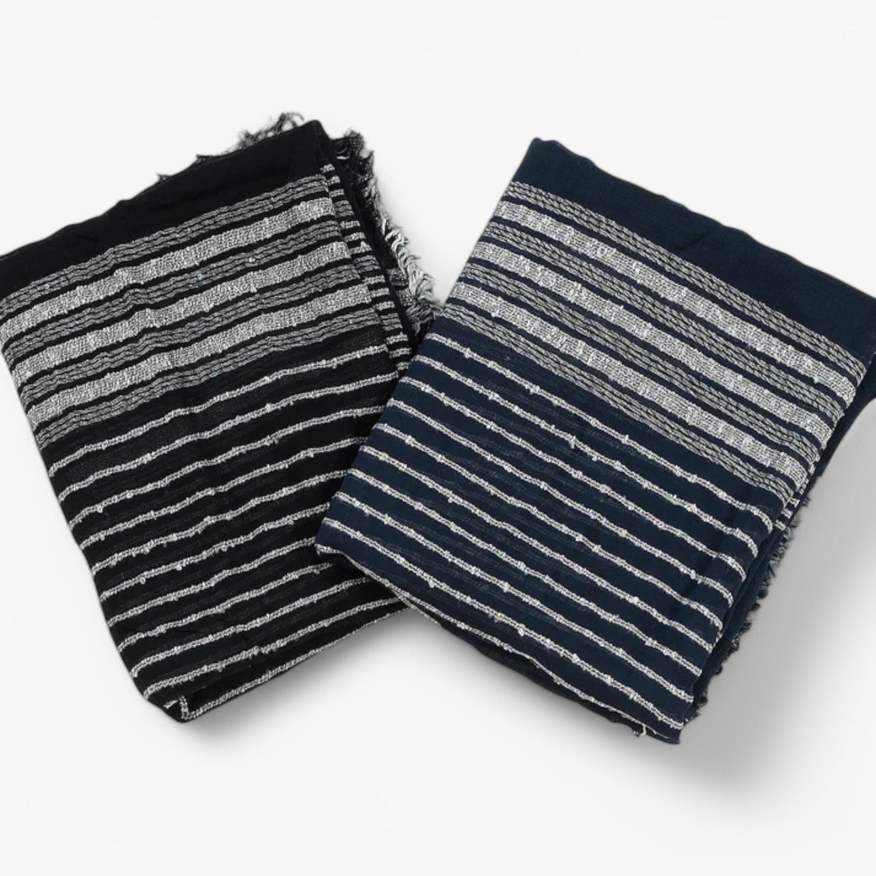 Scarf : Sjaal Heren Zwart - Lorenzo Vitali de Ambachtsman - Van Elegante in van Pantino