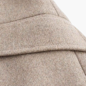 Damesjassen & -jacks : Jas Dames Khaki - Lange Winter met Bontkraag in van Pantino