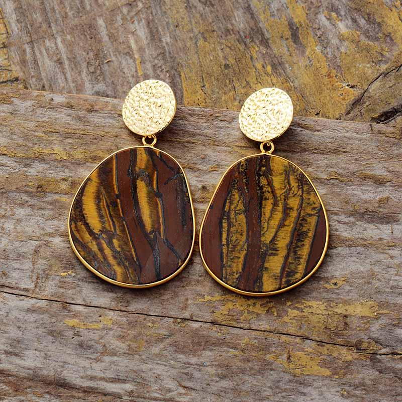 Earrings : HealWithin Lapis Lazuli Bescherming in van Pantino