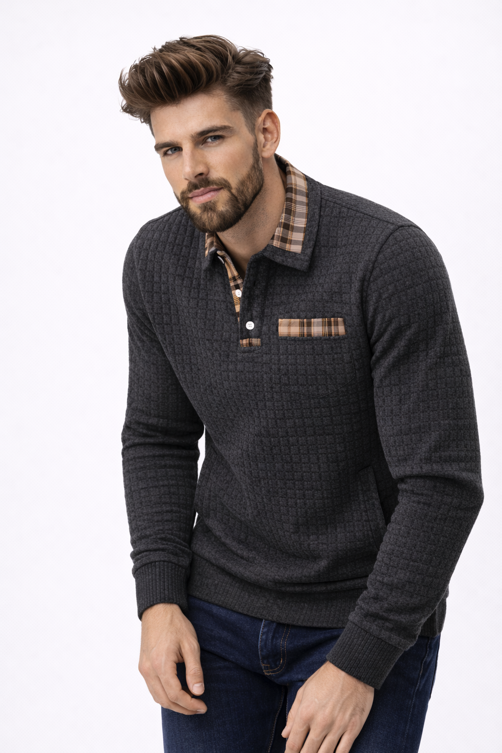 Polos : Polo Heren Katoen Casual voor de Zomer - Ademend & Comfortabel in van Pantinoshop