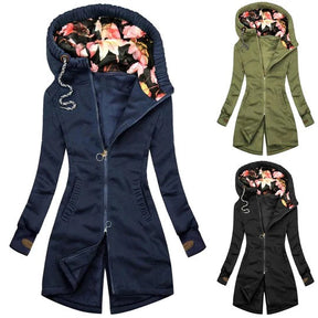 Jacket : Jas Dames Donkerblauw - Damesjas - Warmte voor Winterdagen in van Pantino