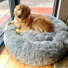 pets : Hondenbed Grijs - Ultiem Comfortabel Zacht Ligplaats - Pluche in Grijs van Pantino