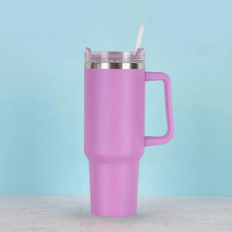 outdoor equipment : HeatGuard - De Beste Thermofles die Jij Ooit Zult Hebben - Donker Blauw in Lila 1200ML van Pantino