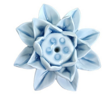 home & garden : Lotusbloem Wierrook Houder - Stijlvol Ontwerp - A in L - Licht-Blauw van Pantino