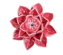 home & garden : Lotusbloem Wierrook Houder - Stijlvol Ontwerp - A in O - Rood-Roze van Pantino