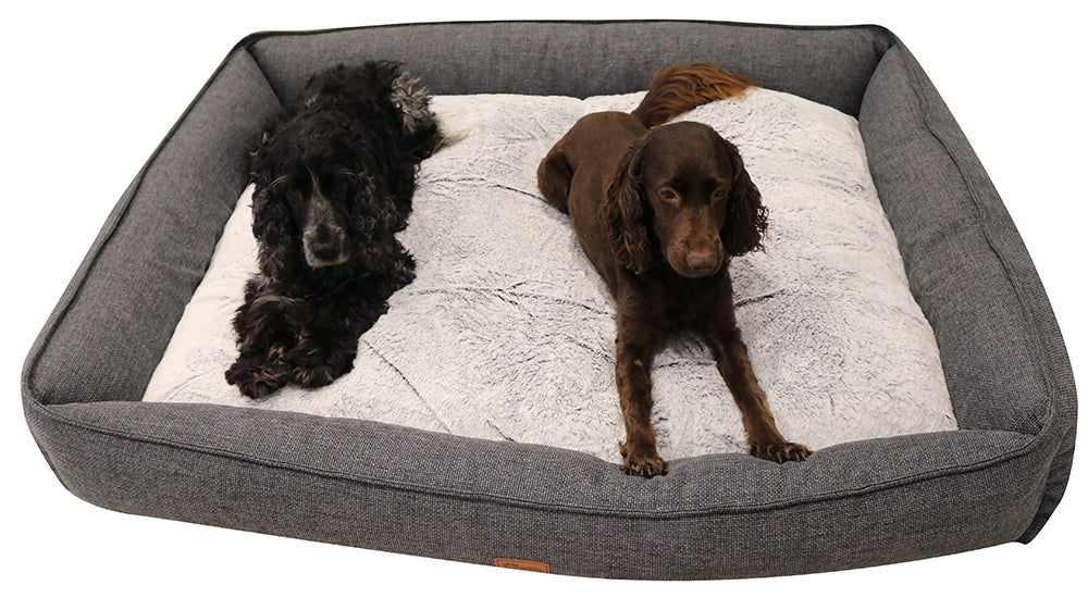 pets : Orthopedisch Comfort Hondenbed in Grafietgrijs in XL van Pantino