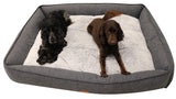 Orthopedic Comfort Dog Bed in Graphite Gray