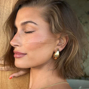 Earrings : Oorbellen Dames Goud - Hailey Drop Oorbellen Metaal - Trendy & Elegant in Goud van Pantino