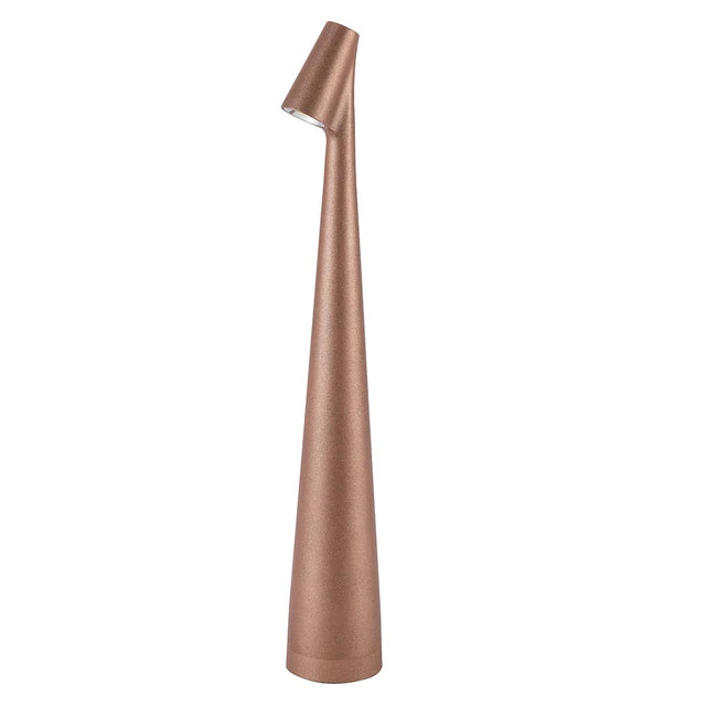 home & garden : Bordlampe Med Touchkontrol - Wit in Bruin van Pantino