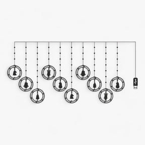 home & garden : Kerstman LED Kerstverlichting - Feestelijke Gloed voor Vakantiedecoraties in van Pantino