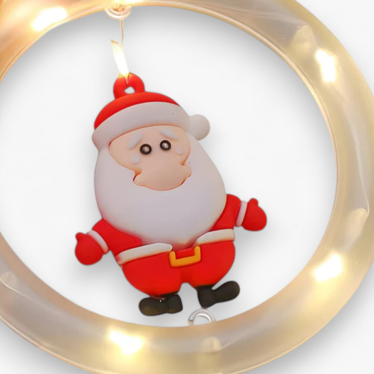 home & garden : Kerstman LED Kerstverlichting - Feestelijke Gloed voor Vakantiedecoraties in van Pantino