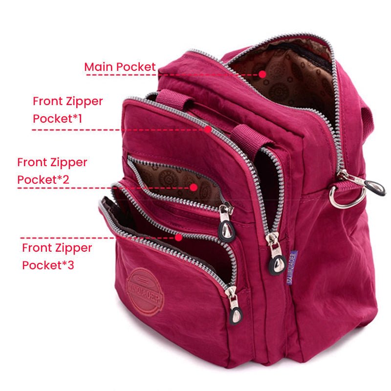 bags : 4-In-1 Heuptas - Fuchsia in van Pantino