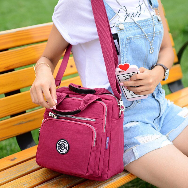bags : 4-In-1 Heuptas - Fuchsia in Fuchsia van Pantino