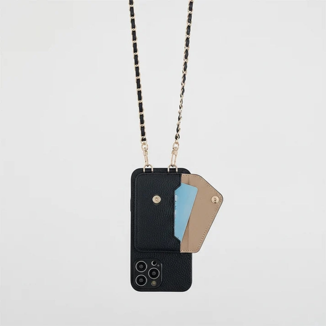 Telefoonhoesje voor iPhone - Met Praktische Pasjeshouder