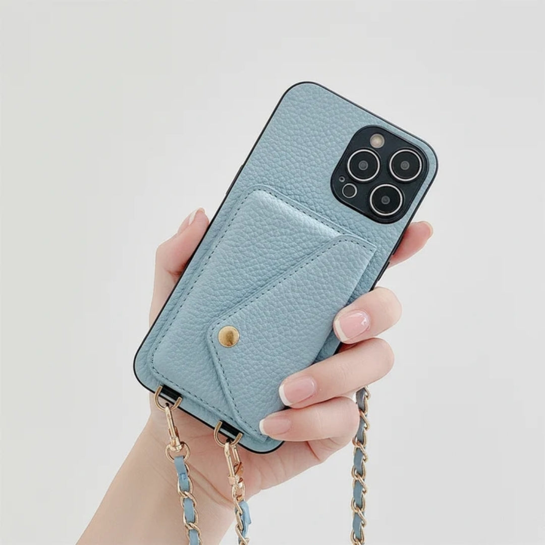 Telefoonhoesje voor iPhone - Met Praktische Pasjeshouder