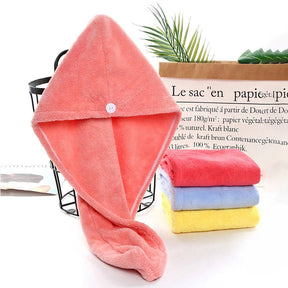 Hair Towel : Dry Hair Towel Rood/3 Stuk in van Pantino