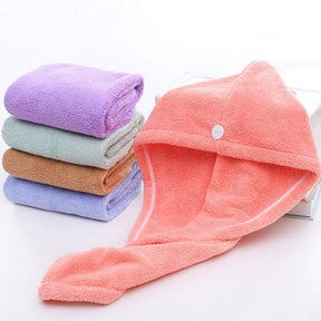 Hair Towel : Dry Hair Towel Rood/3 Stuk in van Pantino