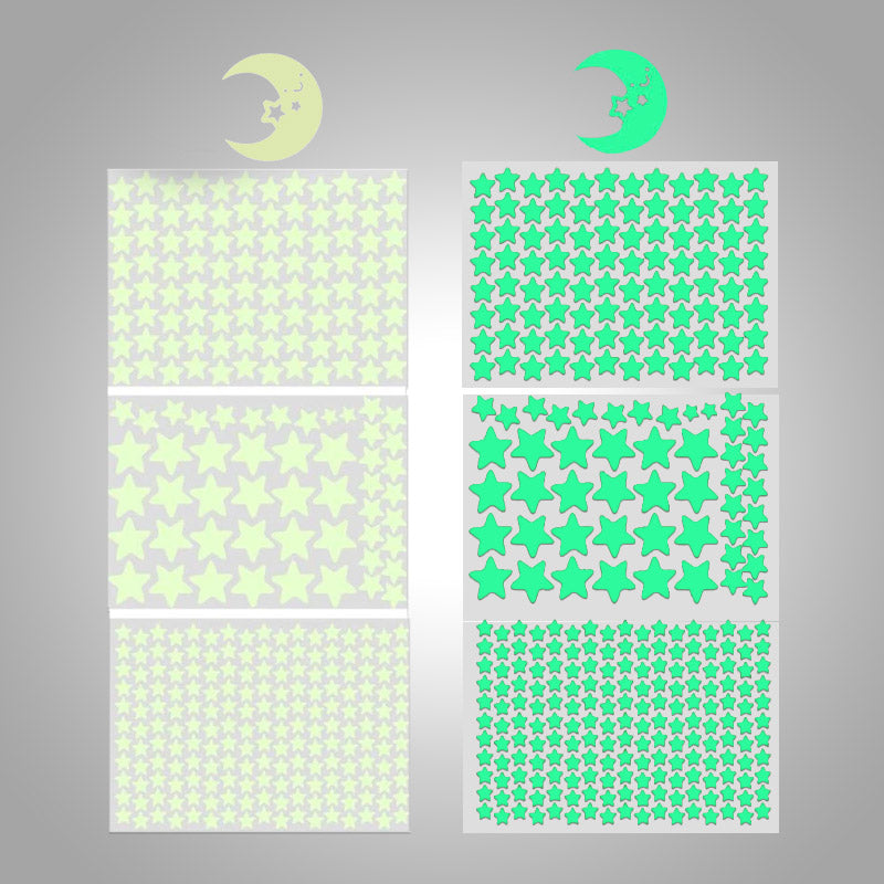 home & garden : Luminous Stars Stickers Kinderen in van Pantino