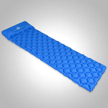 other : Matrastopper Blauw Pro - Memory Foam - Anti-Slip in Blauw van Pantino