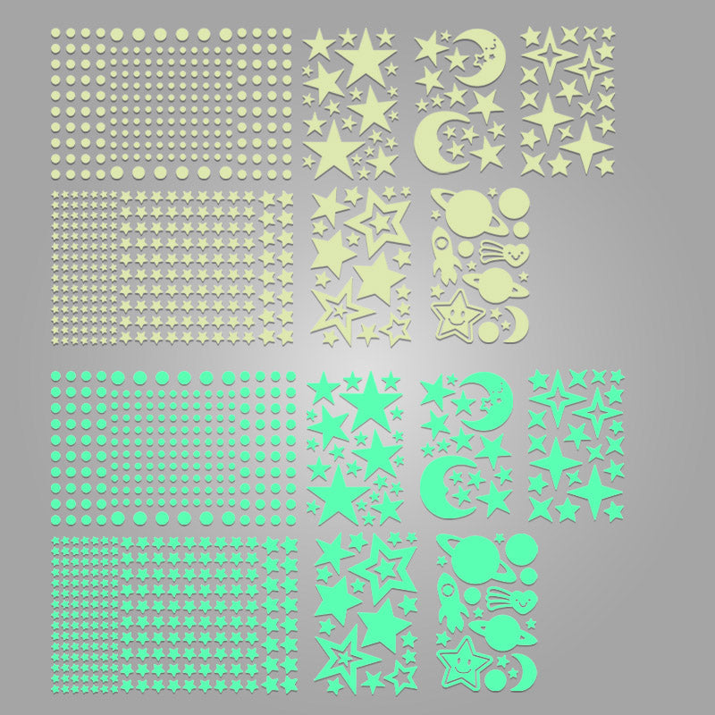 home & garden : Luminous Stars Stickers Kinderen in van Pantino