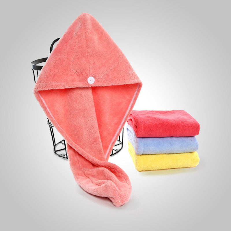 Hair Towel : Dry Hair Towel Rood/3 Stuk in Rood 3 Stuk van Pantino