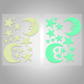 home & garden : Luminous Stars Stickers Kinderen in van Pantino