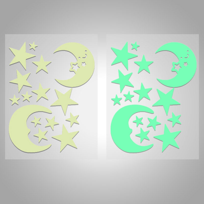 home & garden : Luminous Stars Stickers Kinderen in van Pantino