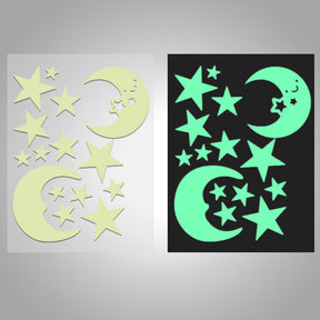 home & garden : Luminous Stars Stickers Kinderen in van Pantino