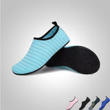 Schützende Wasserschuhe Damen - Hellblau  