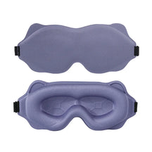 Masques de sommeil : Verstelbaar 3D-slaapmasker – anti-lichtcomfort voor mannen en vrouwen in Violet van Pantino