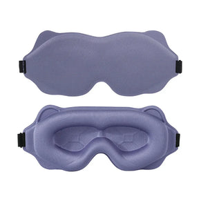 Masques de sommeil : Verstelbaar 3D-slaapmasker – anti-lichtcomfort voor mannen en vrouwen in Violet van Pantino