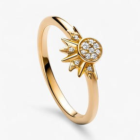 Ring : Ring in Kristal - Geïnspireerd door de Hemel, Schittert op Jou in van Pantino